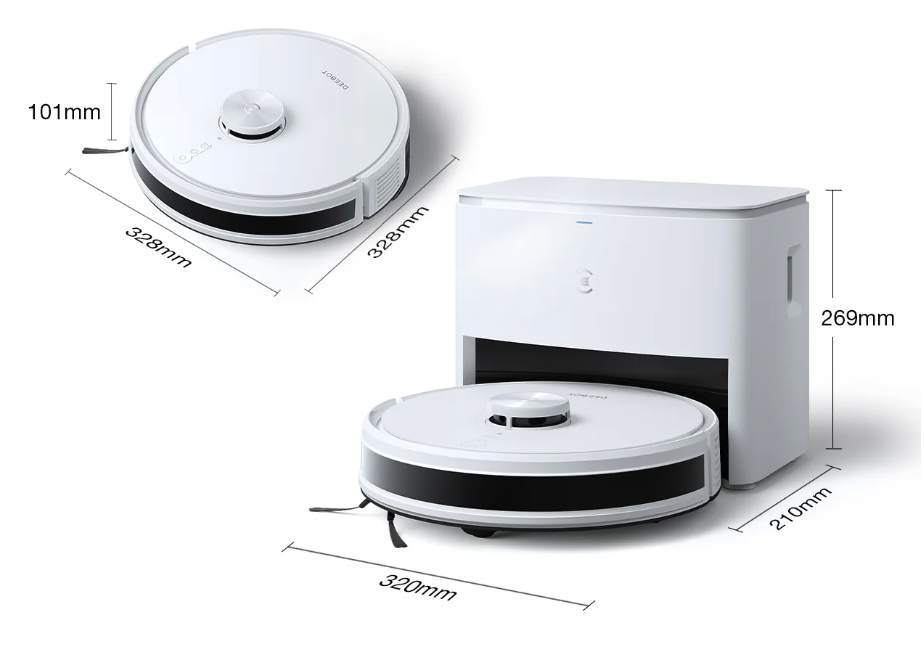 DEEBOT Y1 PLUSサイズ表