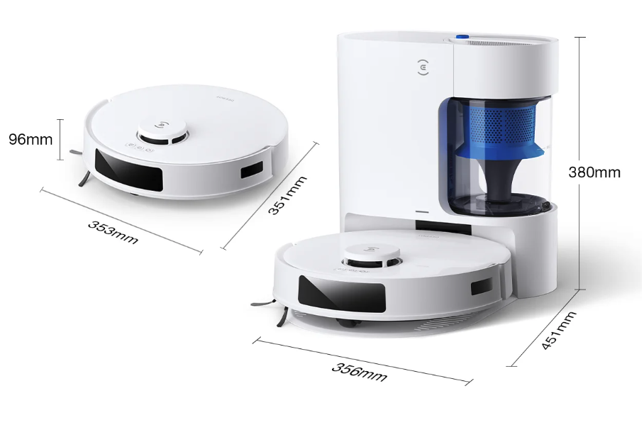 DEEBOT N20 PRO PLUSサイズ表